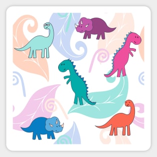 Cute Dinosaurs Sticker